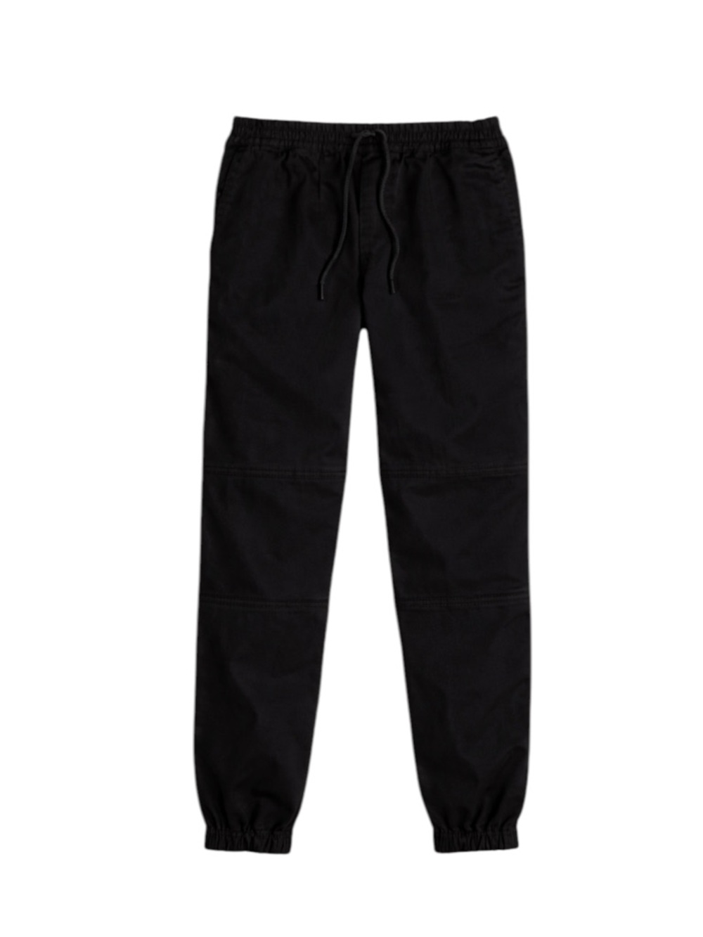NWT Univibe Boys Black Cotton Poplin Jogger‎ Pants Casual Comfy Fall Spring